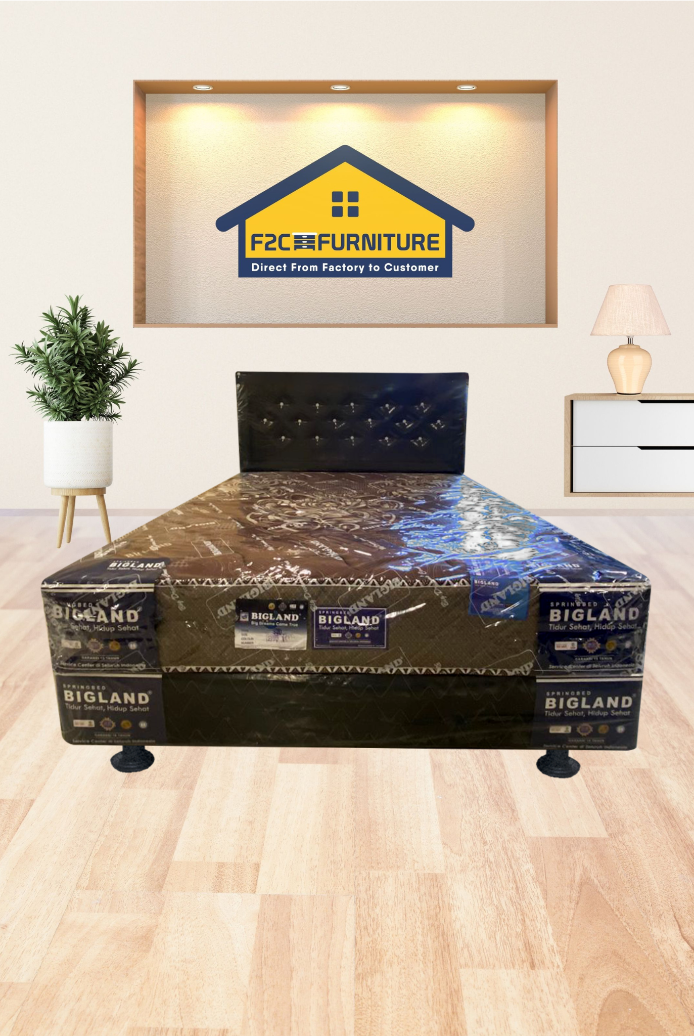 Divan + Headboard Bigland Type Napolly